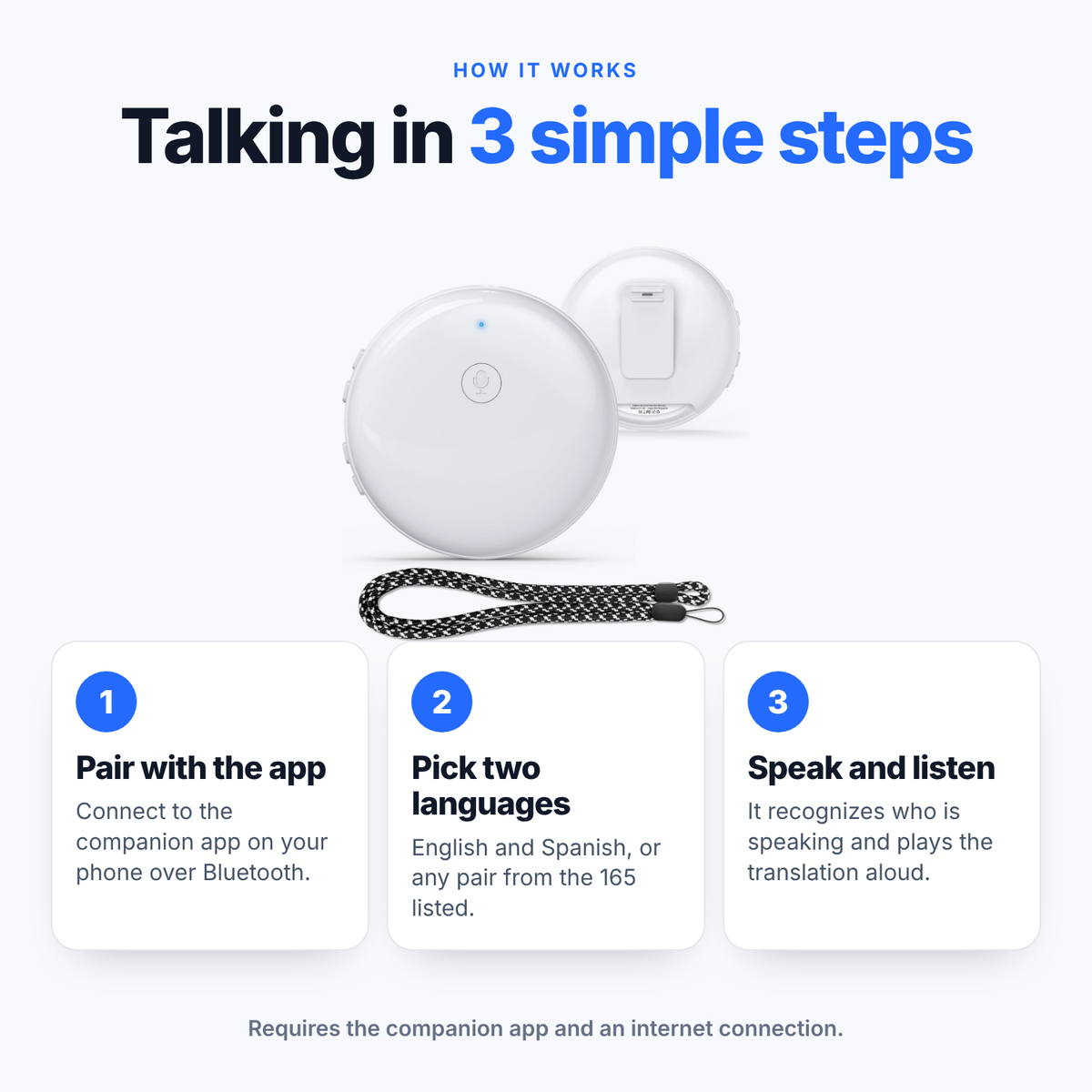 CrewTalk AI - Portable Wireless AI Language Translator