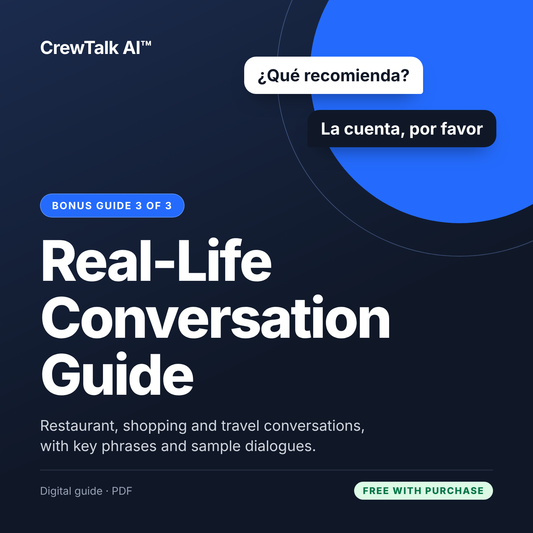 CrewTalk AI™ Real-Life Conversation Guide