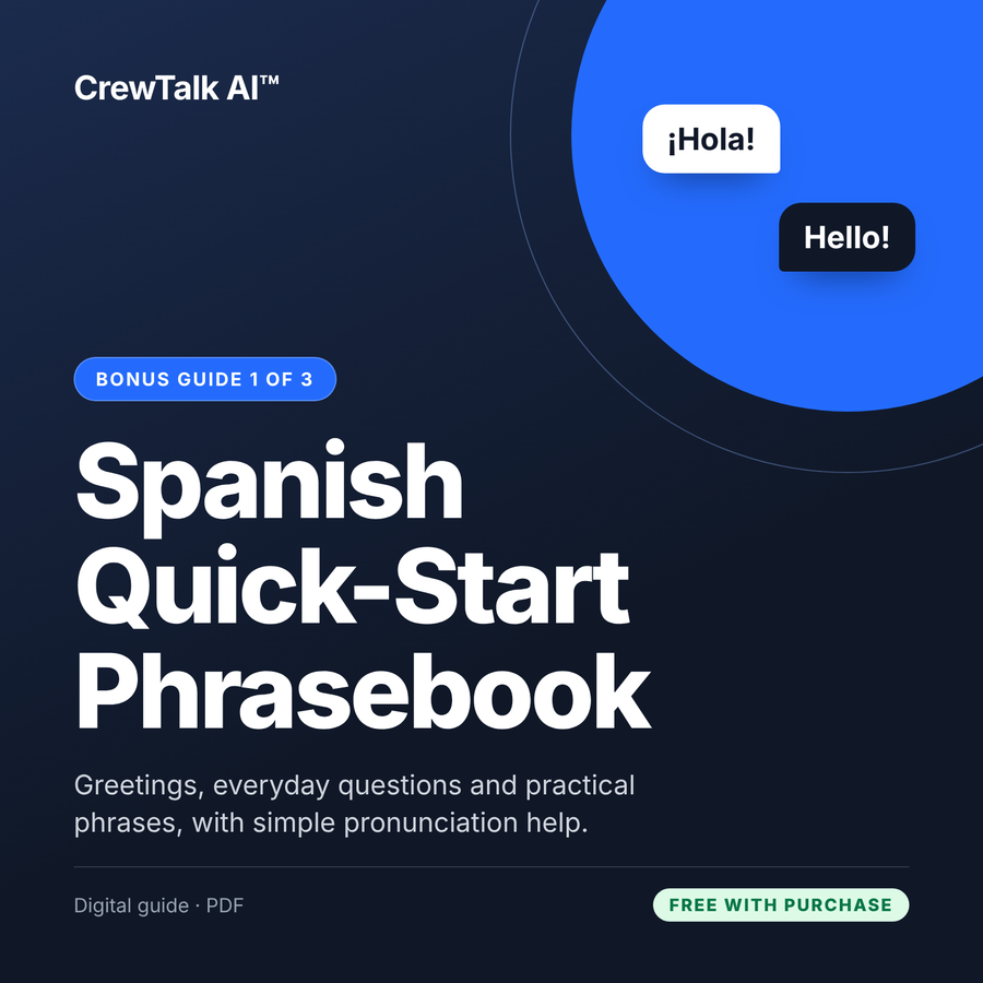 Spanish Quick-Start Phrasebook