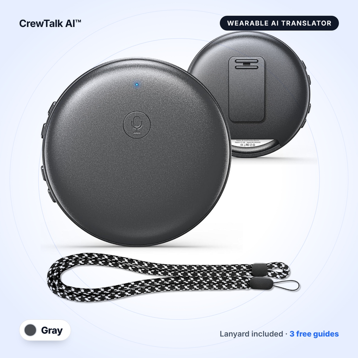 CrewTalk AI - Portable Wireless AI Language Translator
