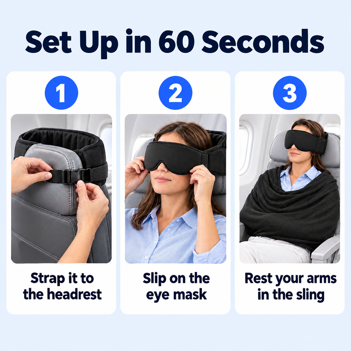 Set up SnoozeNest in 60 seconds in three steps