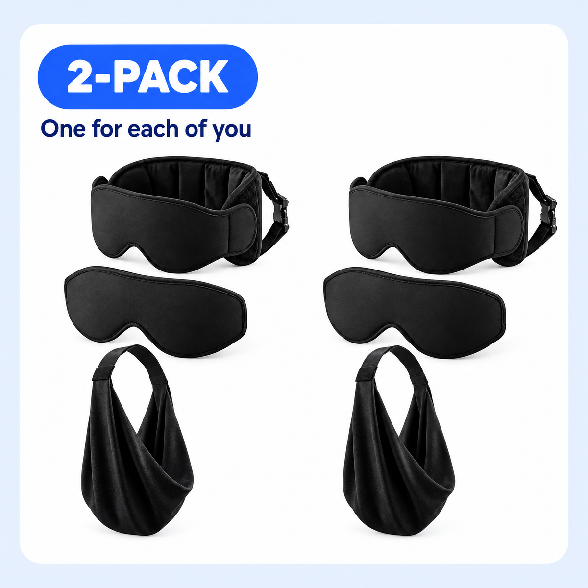 SnoozeNest 2-Pack, one for each of you