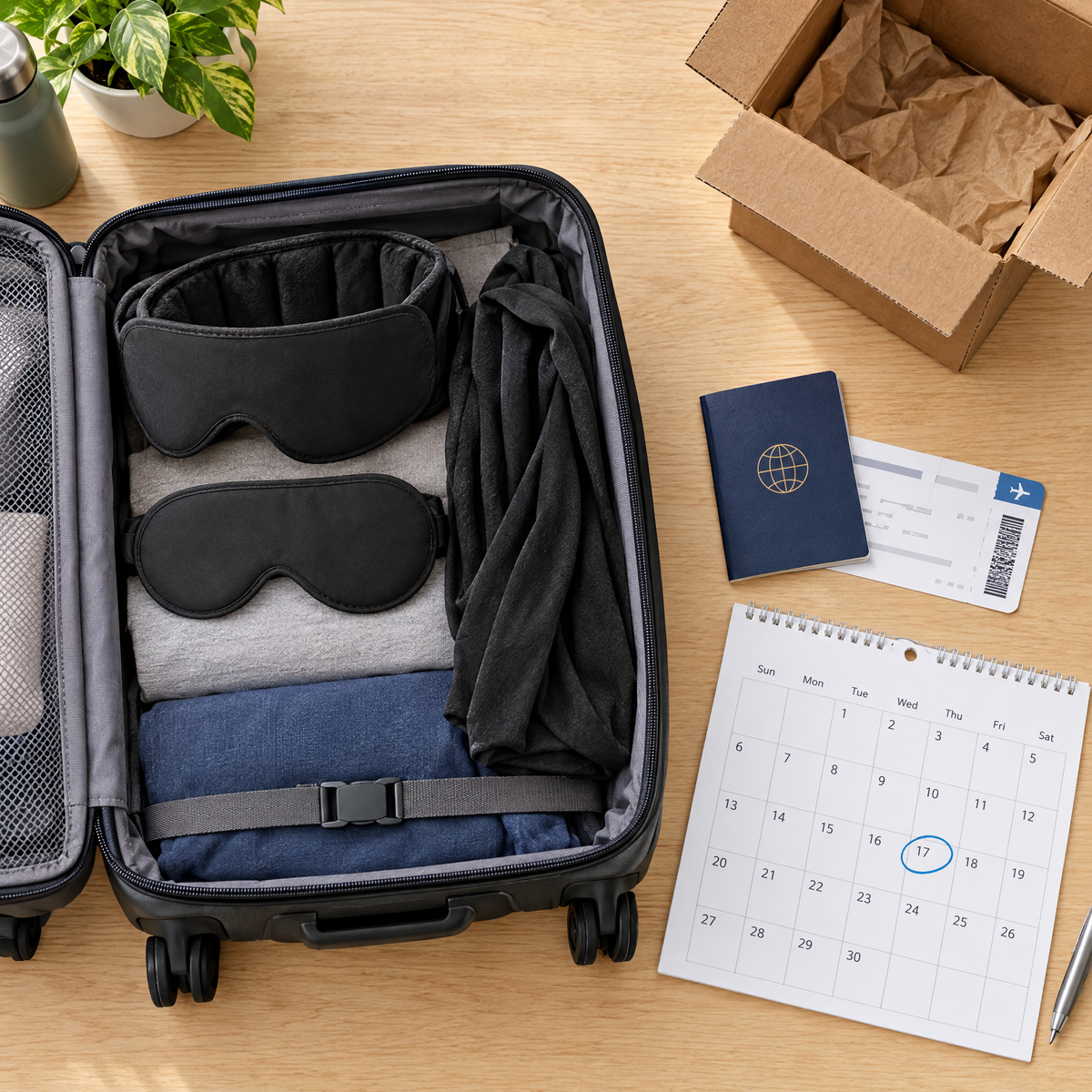Packing SnoozeNest for an upcoming trip